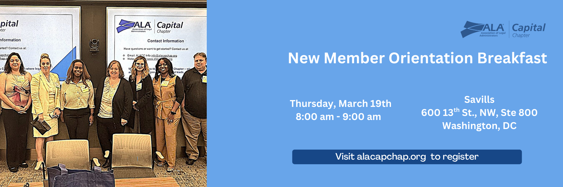 ALACC New Member Orientation Breakfast